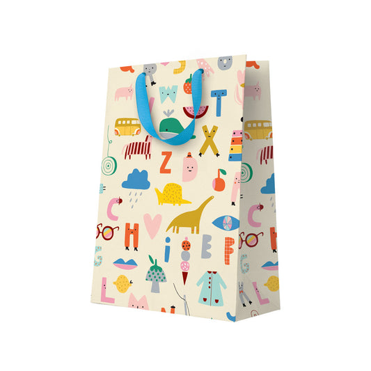Alphabet Large Gift Bag (12089) | Vevoke