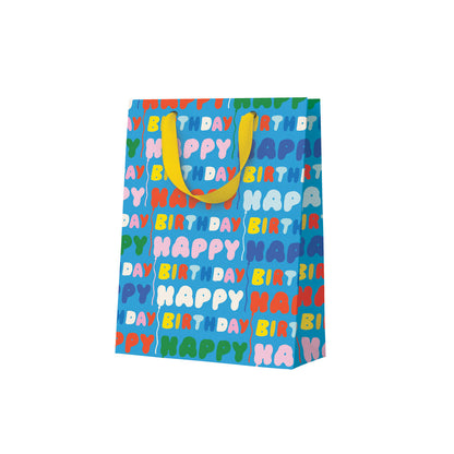 Happy Birthday Repeat Medium Gift Bag (12092)