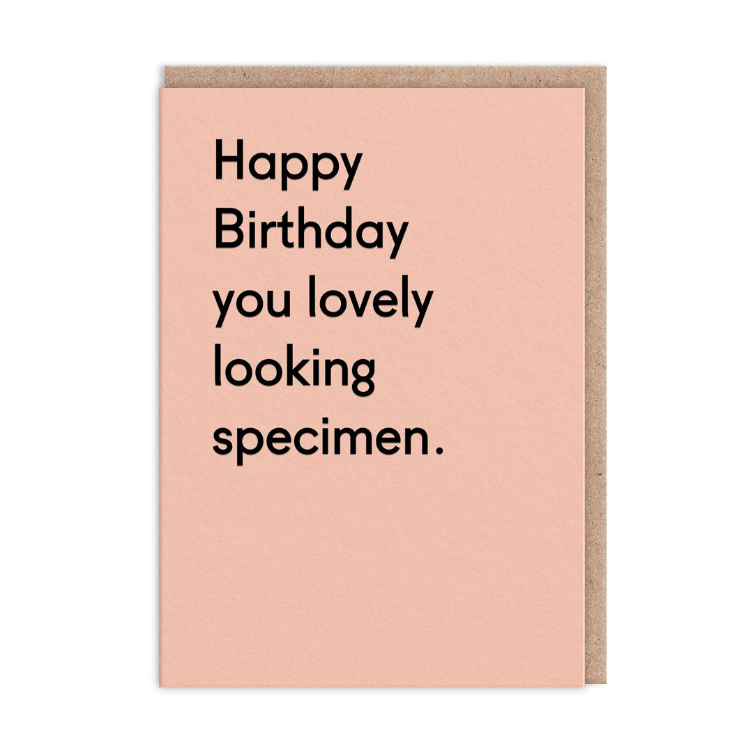 Lovely Looking Specimen Greeting Card (4066)