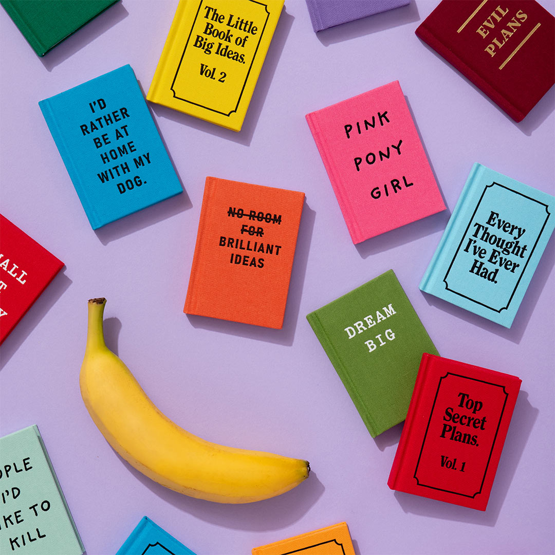 Small But Mighty Fabric Hardback Notebook (A7) (13497)