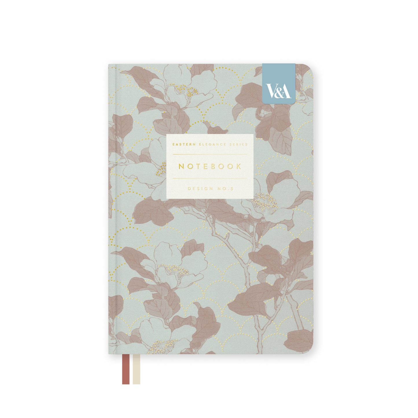 Eastern Elegance Tree Peony Fabric Hardback Notebook (B6) (13608)