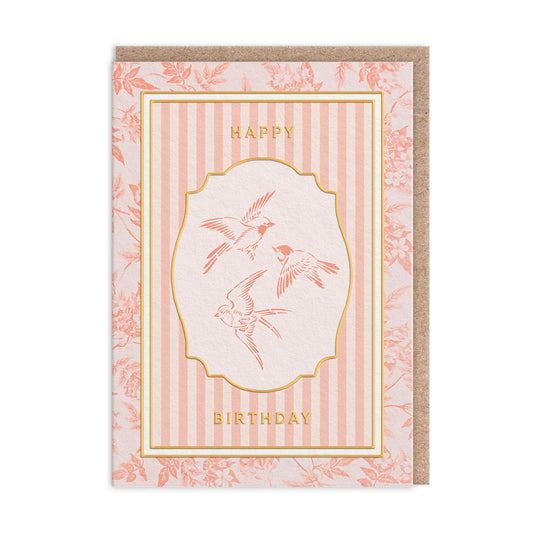 Cottagecore Collection of Birds Greeting Card (12606)
