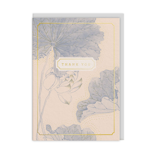 Thank You Water Liliies Greeting Card (13751)