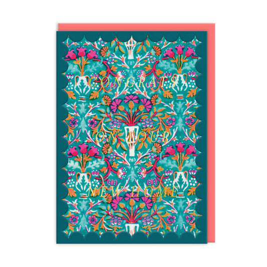 New Home Vase Greeting Card (13755)