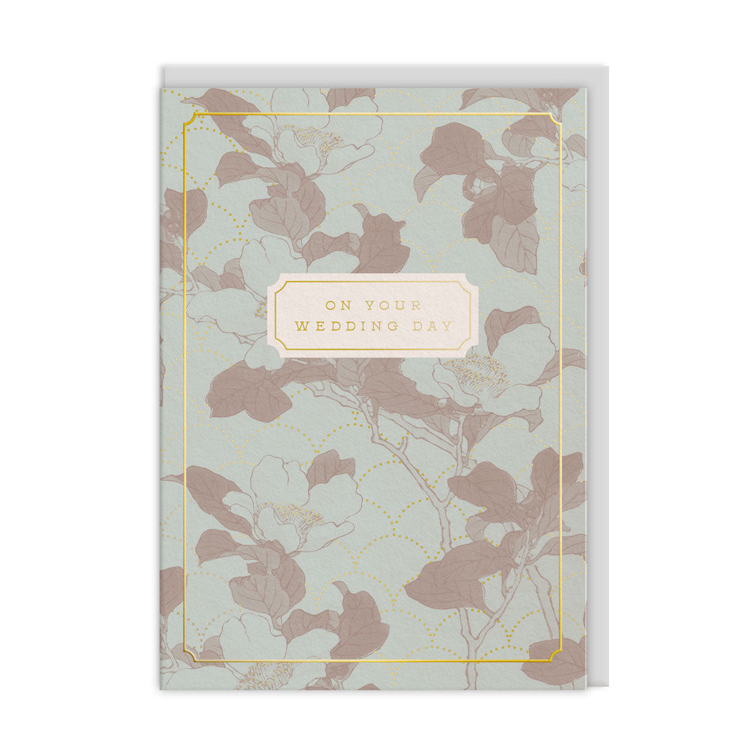 Wedding Tree Peony Greeting Card (13759)