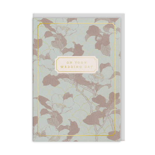 Wedding Tree Peony Greeting Card (13759)