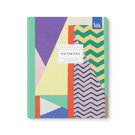 Playful Geometrics Deco Collage Premium Exercise Book (10x8) (12553)