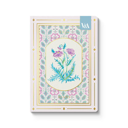 Cottagecore Purple Poppies Premium Paperback Diary (A5) (12668)
