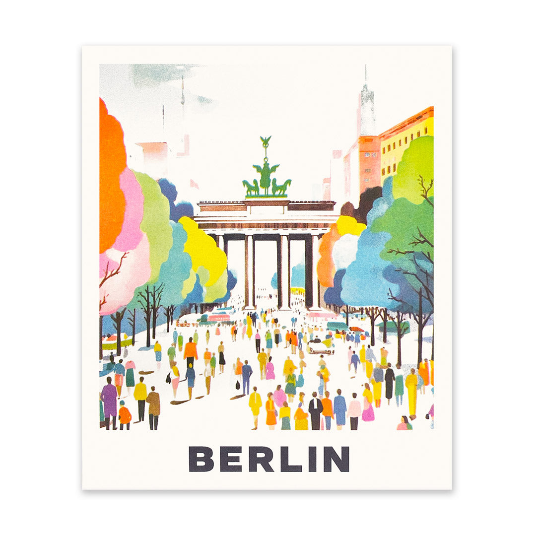 Berlin 4 Riso Print (12x10)(11189)