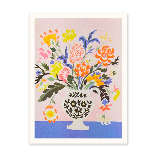Modern Dutch Flowers Riso Print (6x8) (10939)