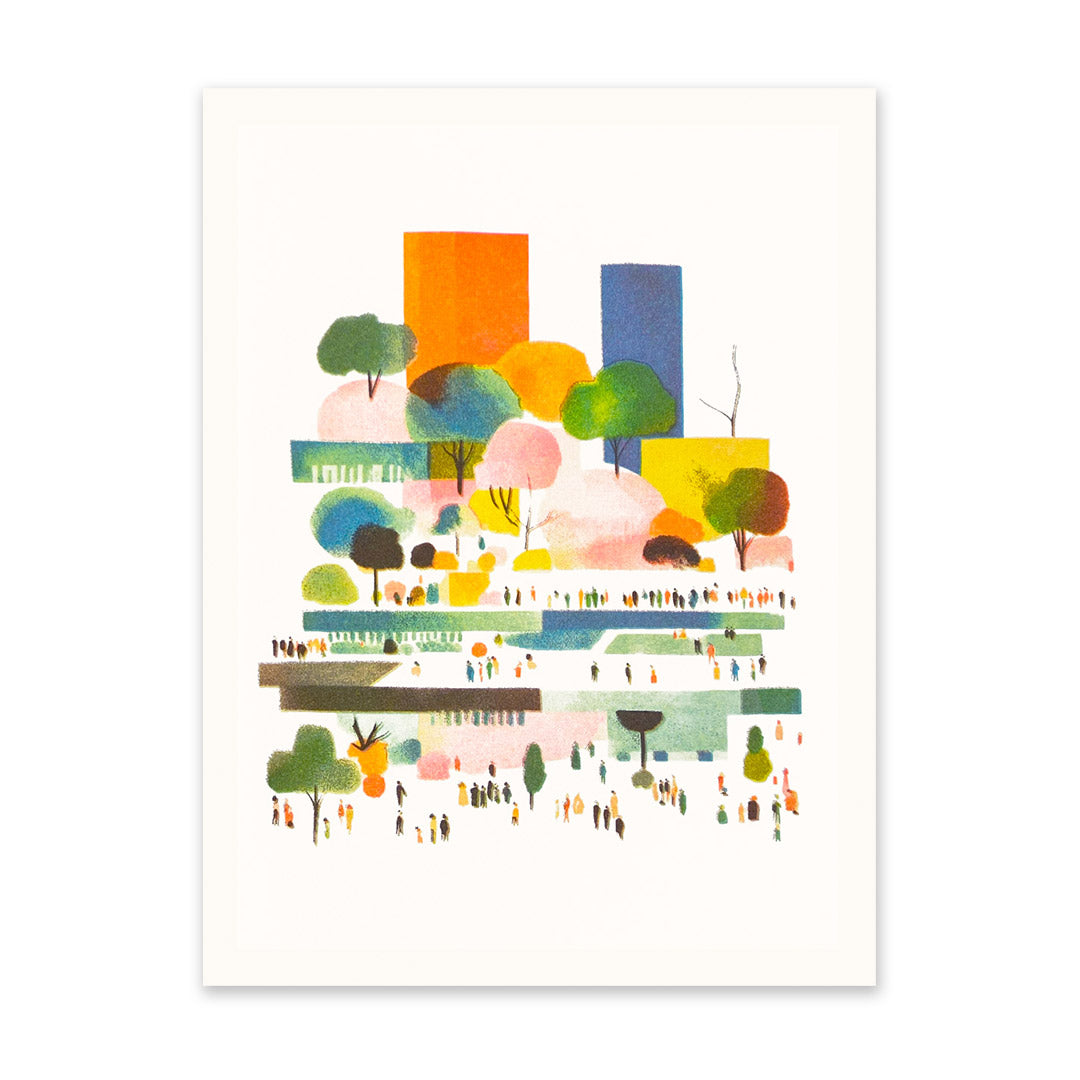 Southbank No Text Art Print (11099)