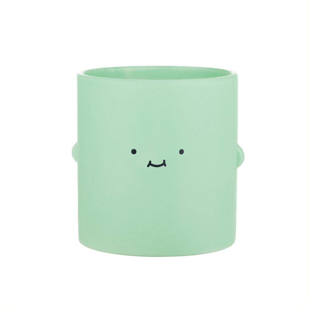 Green Big Smile Toki Plant Pot