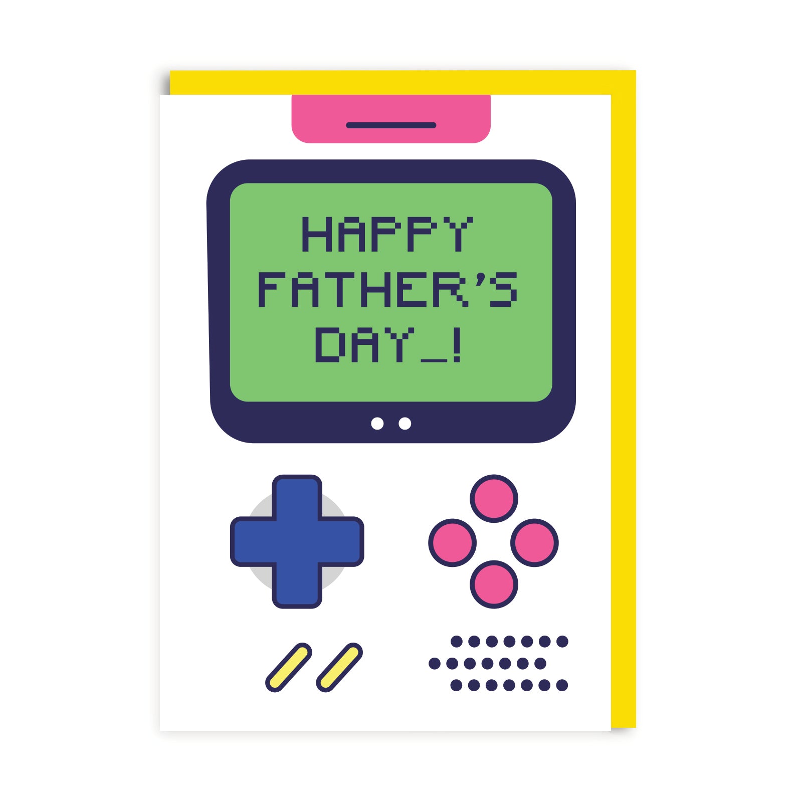 Father's Day Game Console Greeting Card