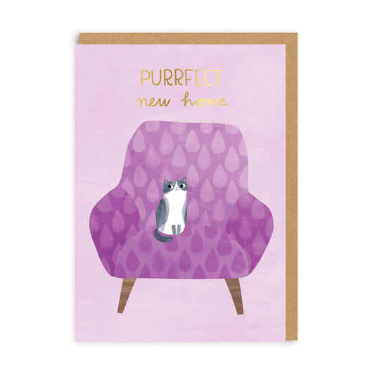 New Home Cats Greeting Card