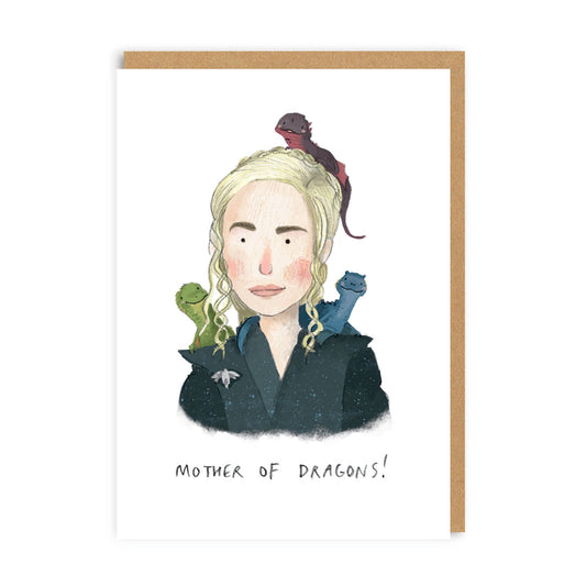 Mother of Dragons Greeting Card