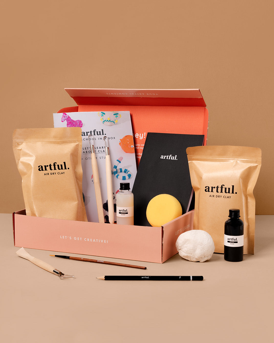 Artful Clay Edition Box and contents
