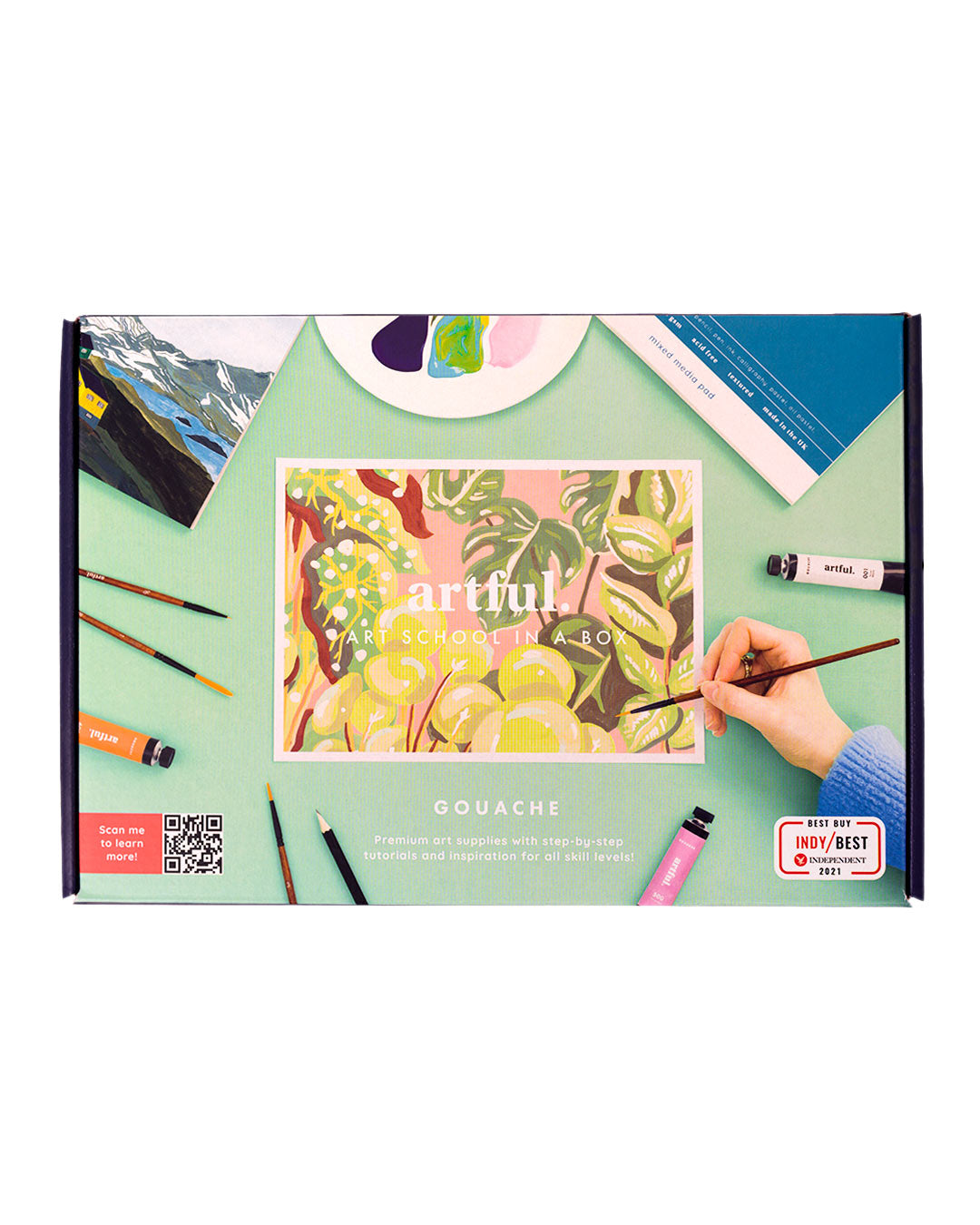 Artful: Art School in a Box - Gouache Edition