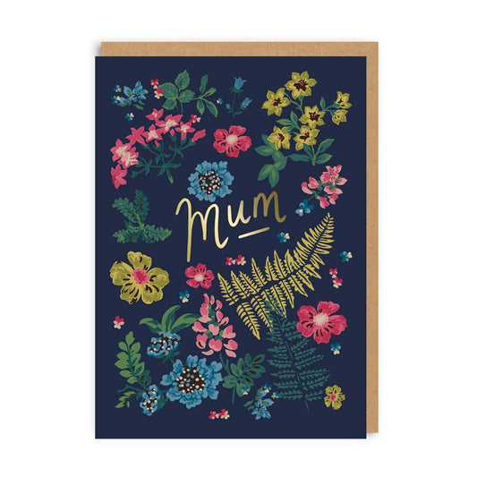 Mum Twilight Garden Greeting Card