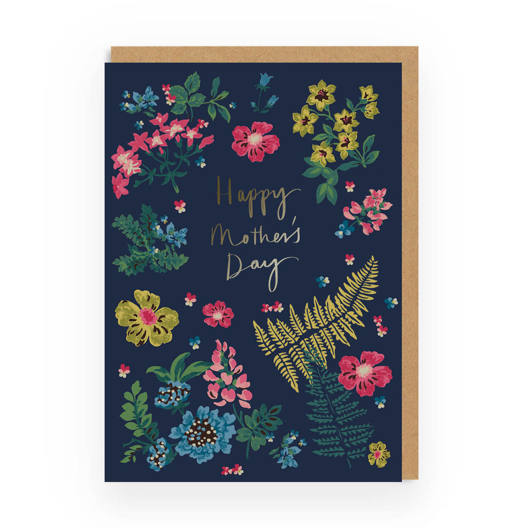 Cath Kidston Mother's Day - Twilight Garden Greeting Card