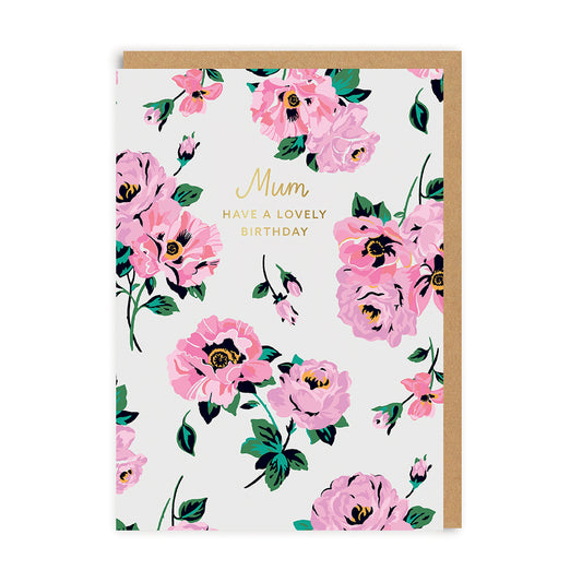 Cath Kidston - Archive Floral - Mum Greeting Card