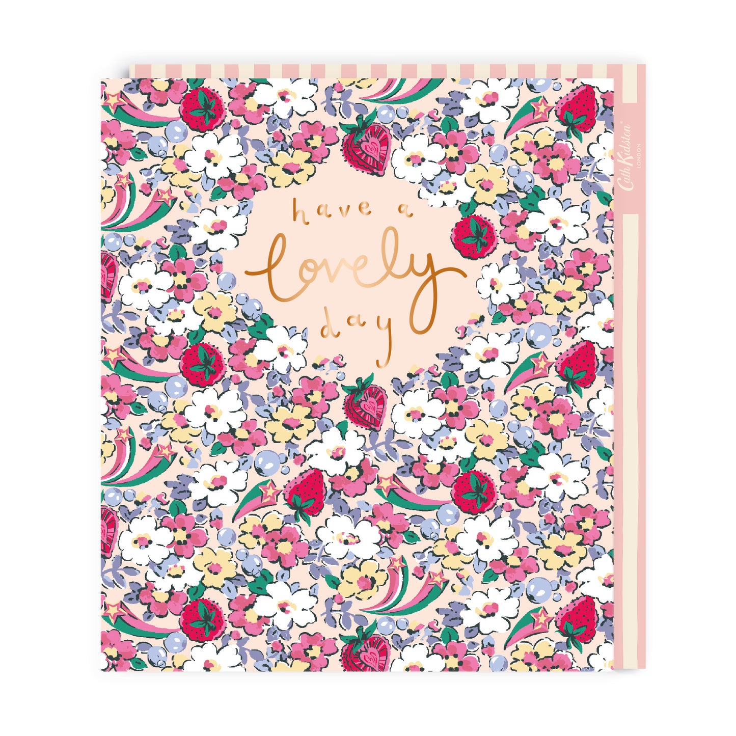 Cath Kidston Have a Lovely Day - Self Care Ditsy Large Birthday Greeting Card