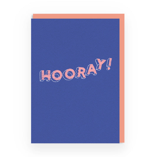 Hooray Congratulations Greeting Card