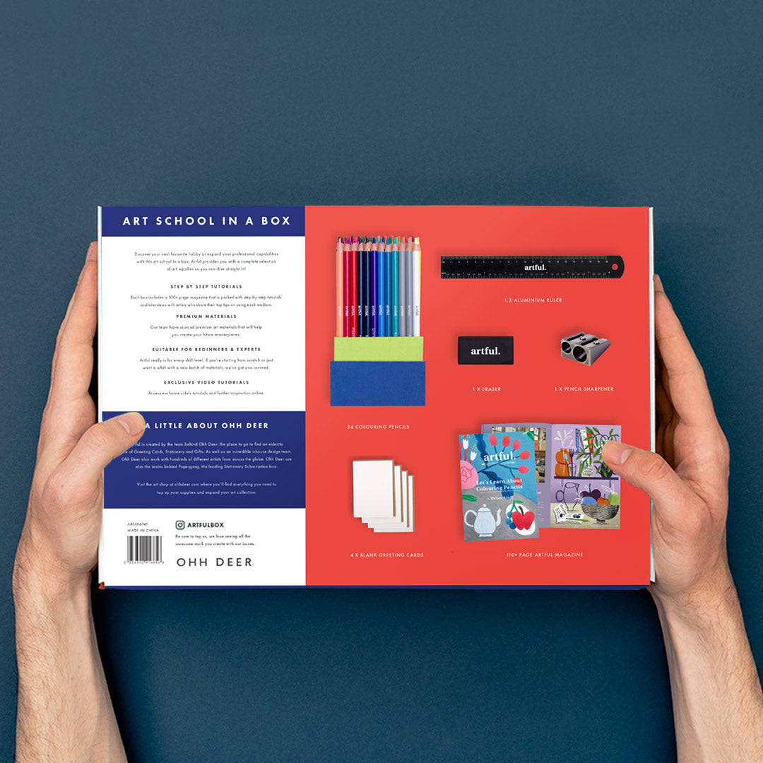 Artful: Art School in a Box - Coloring Pencil Edition