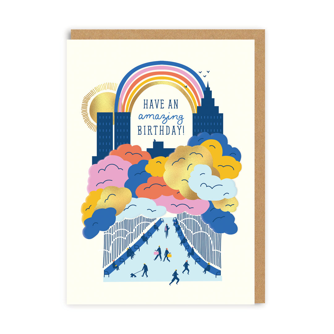 Have An Amazing Birthday City Greeting Card