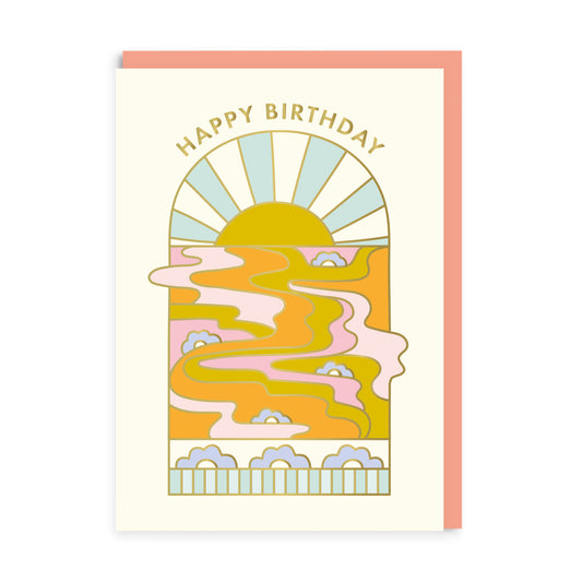 Sunrise Birthday Greeting Card