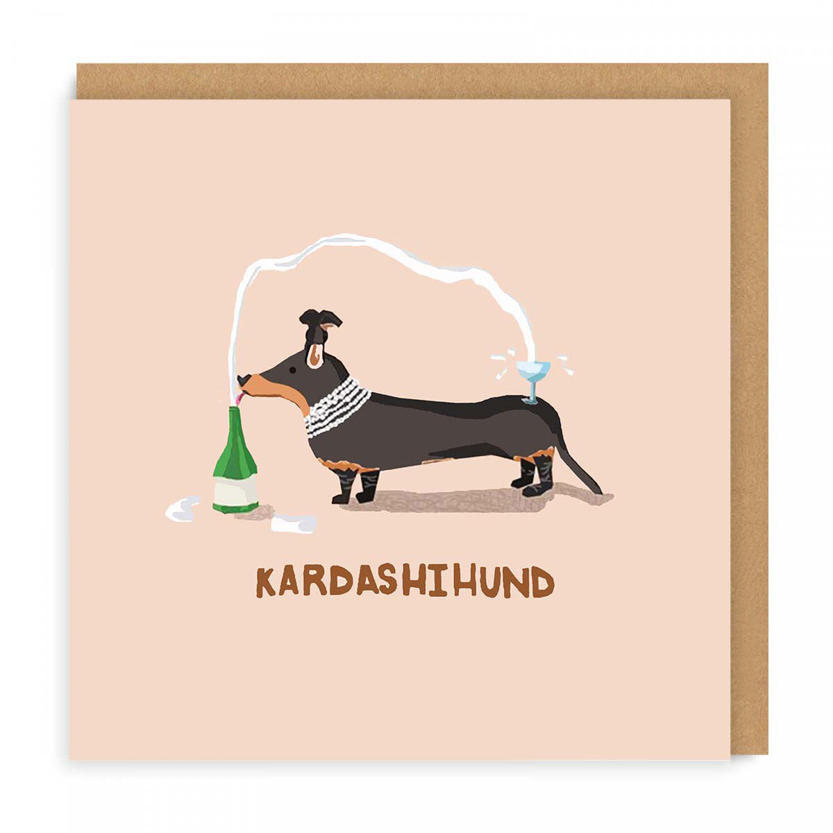 Kardashihund Greeting Card