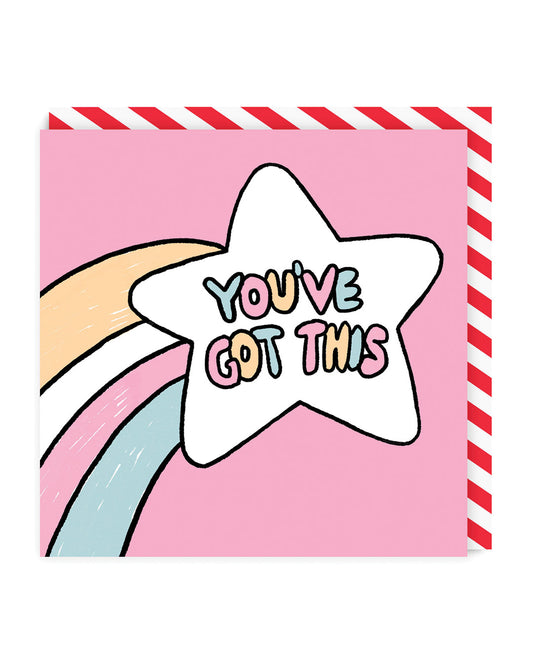 You've Got This Square Greeting Card