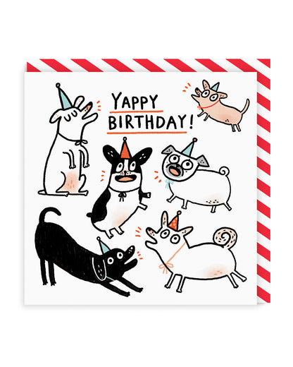 Yappy Birthday Greeting Card