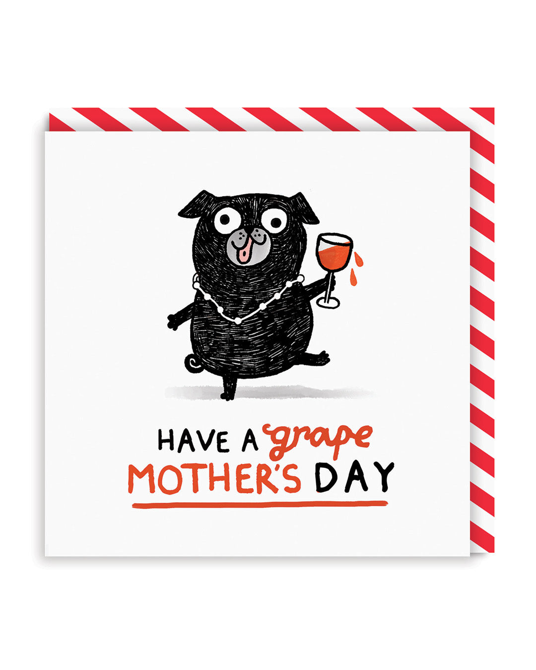Grape Mother's Day Greeting Card