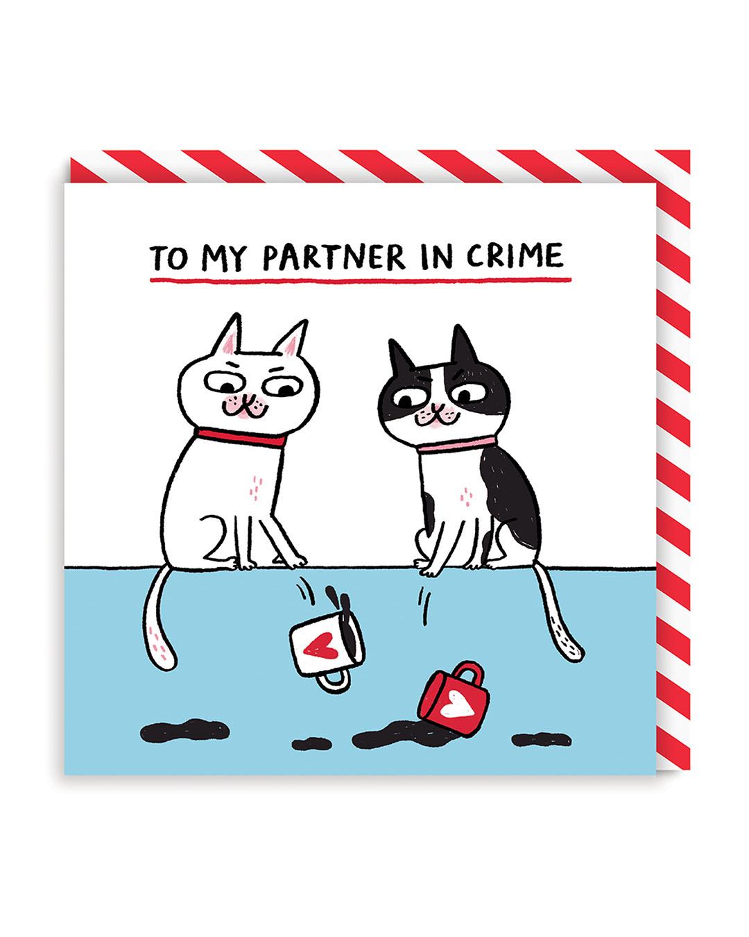 Partner in Crime Greeting Card