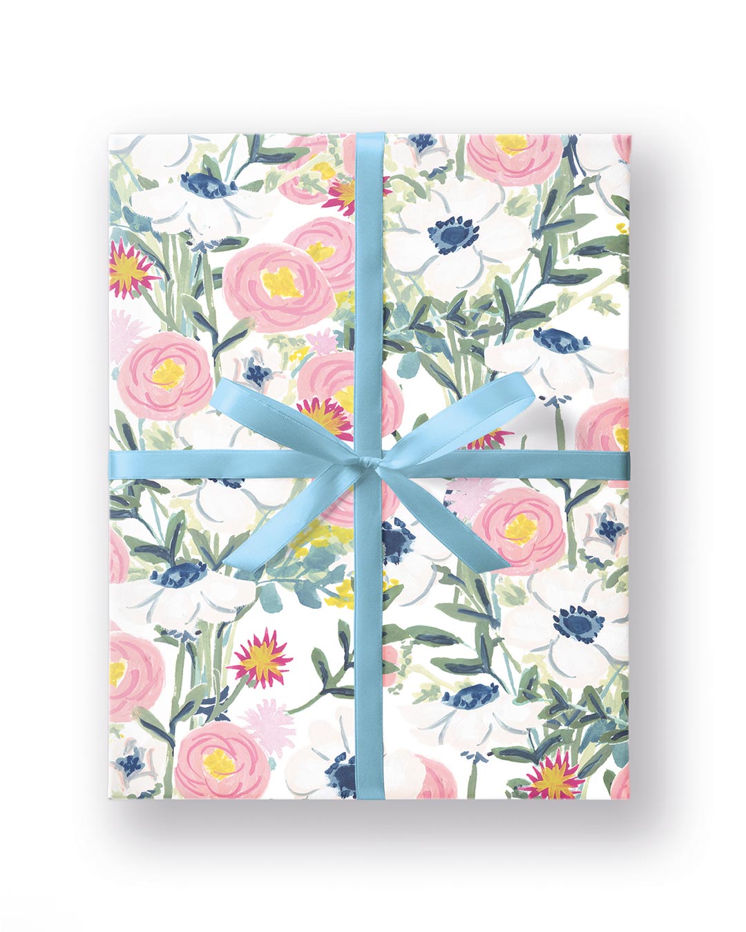 Floral Wrap Flat Giftwrap