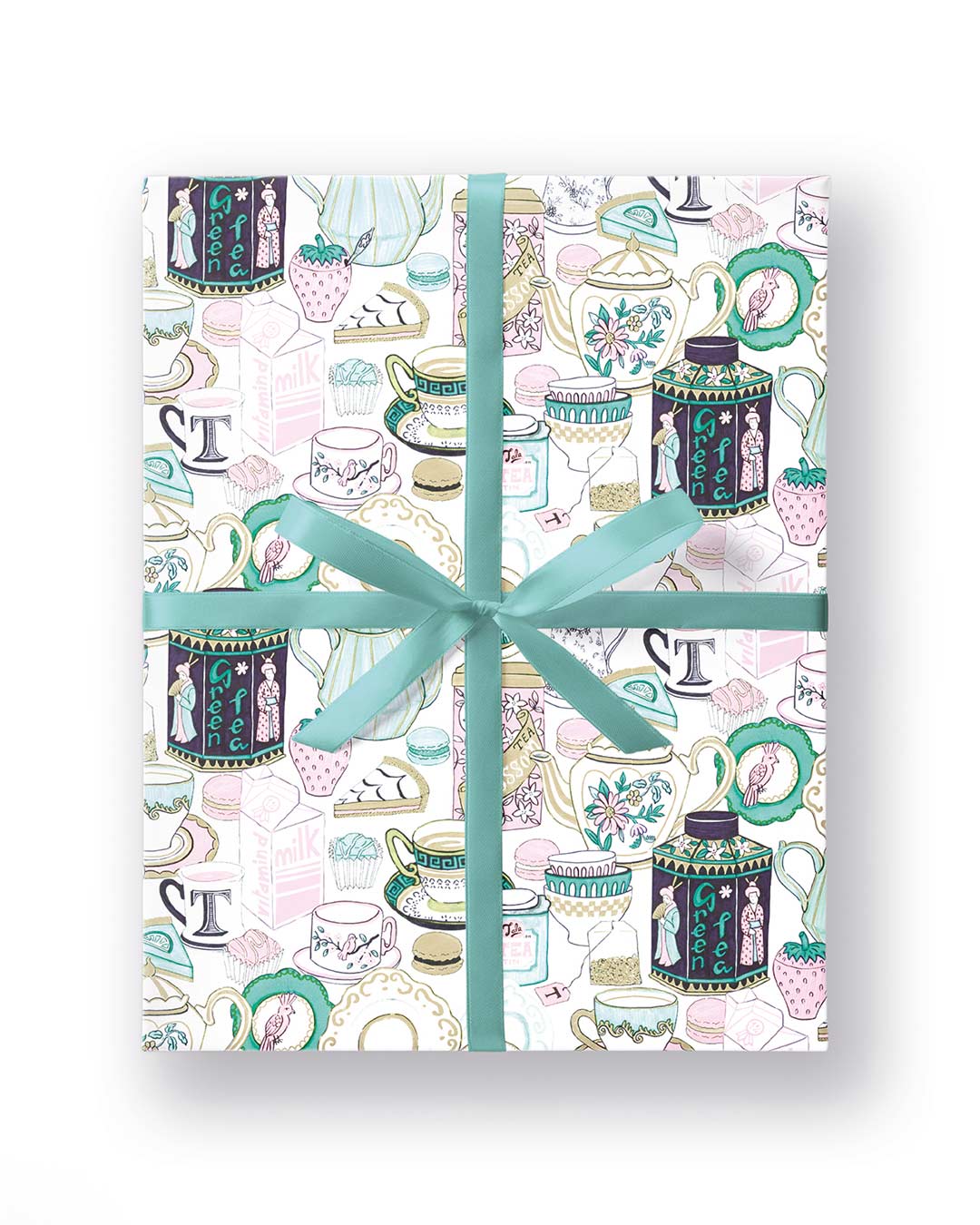 Tea Time Flat Giftwrap