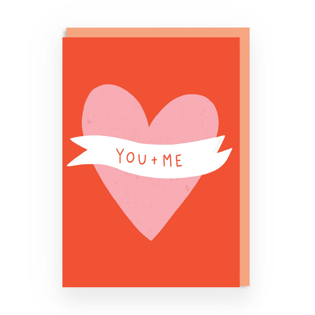 You + Me Greeting Card