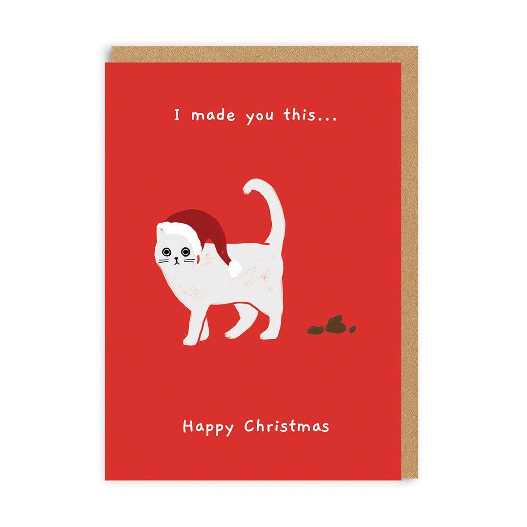 I Made You This Christmas Greeting Card