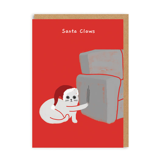 Santa Claws Greeting Card