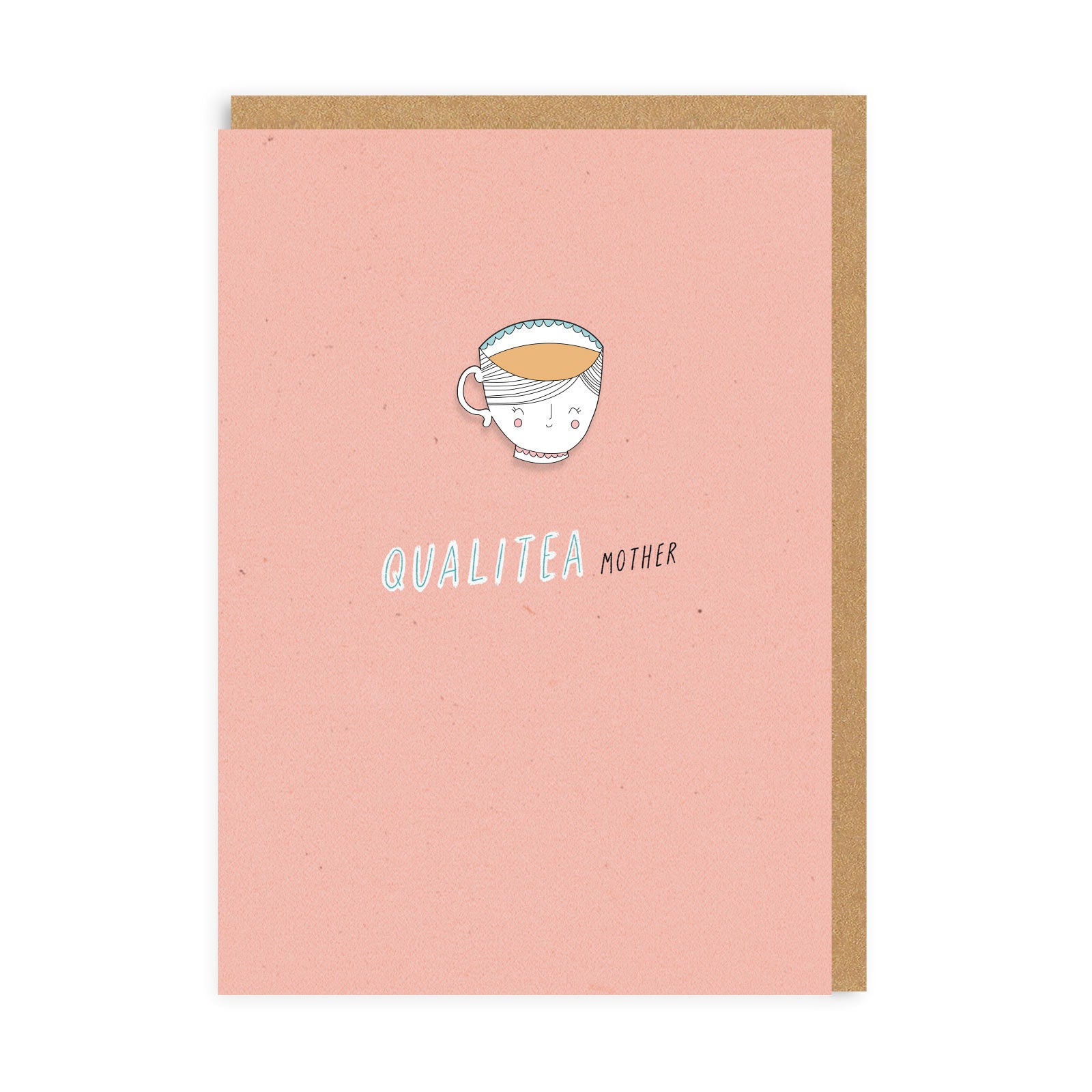 Qualitea Mother Enamel Pin Greeting Card