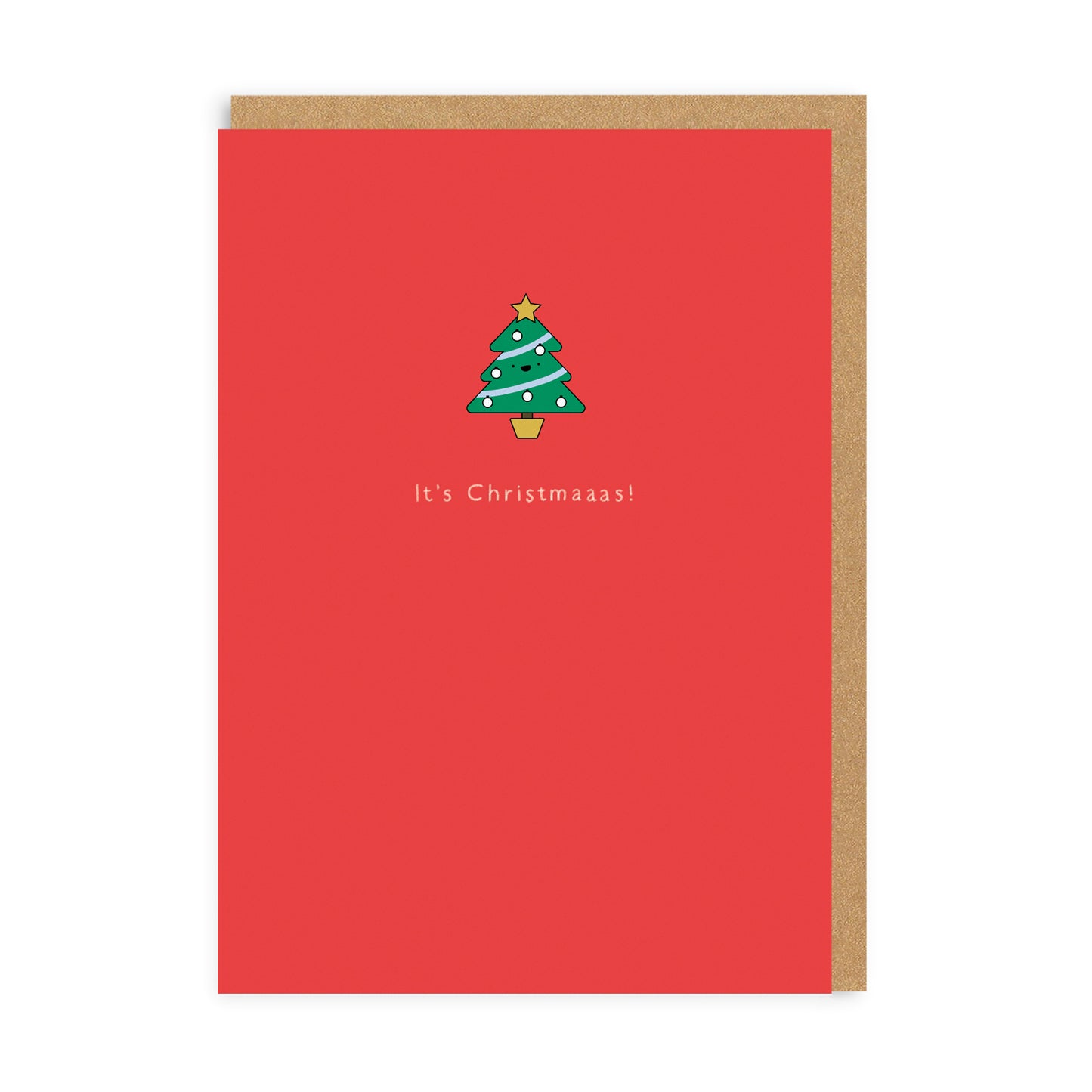 It's Christmaaas! Enamel Pin Greeting Card