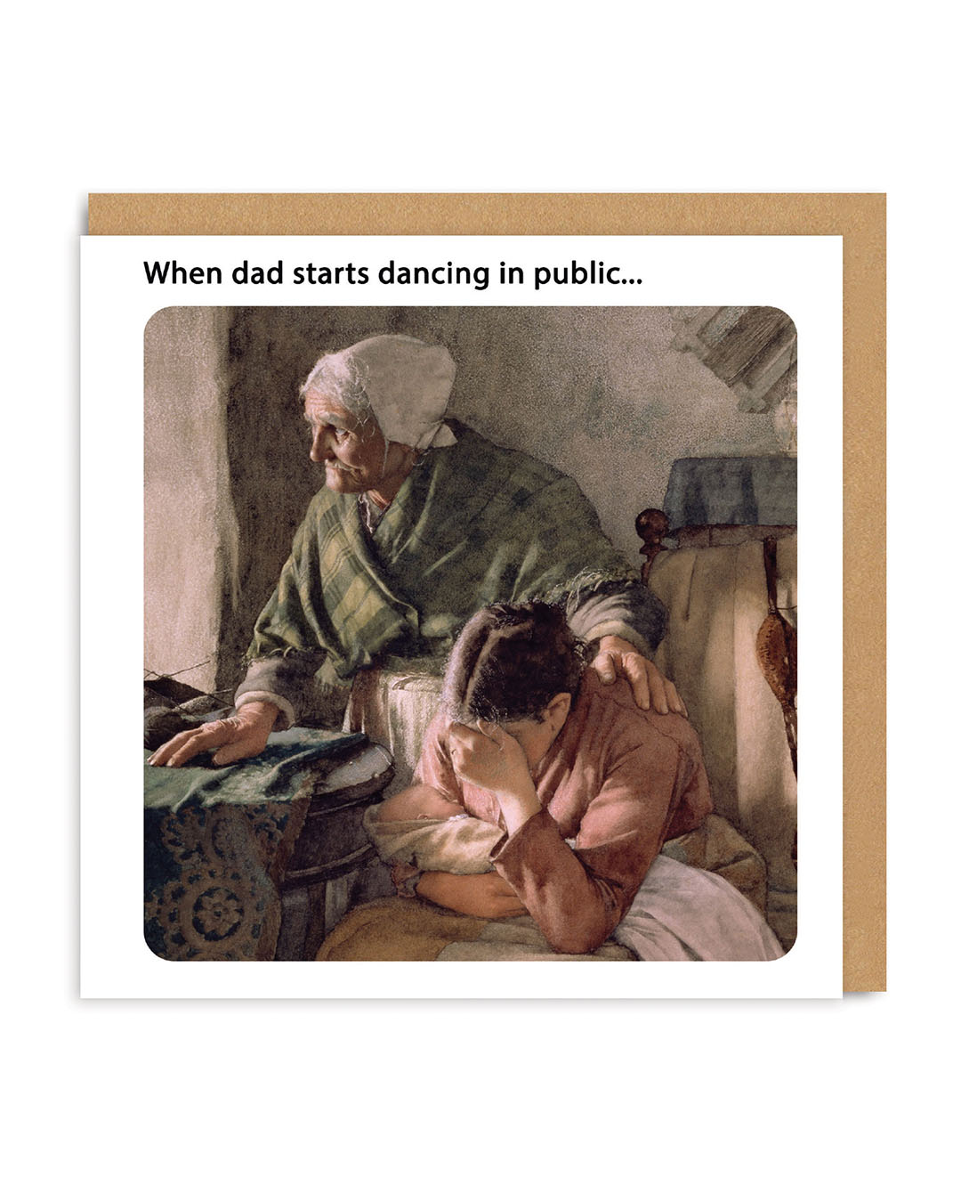 Dad Dancing in Public Greeting Card