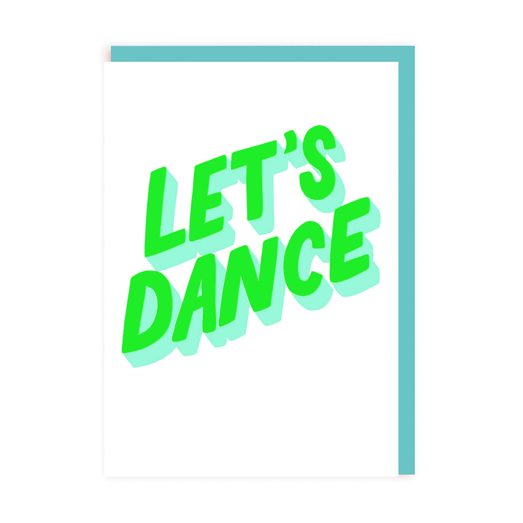 Let's Dance Greeting Card