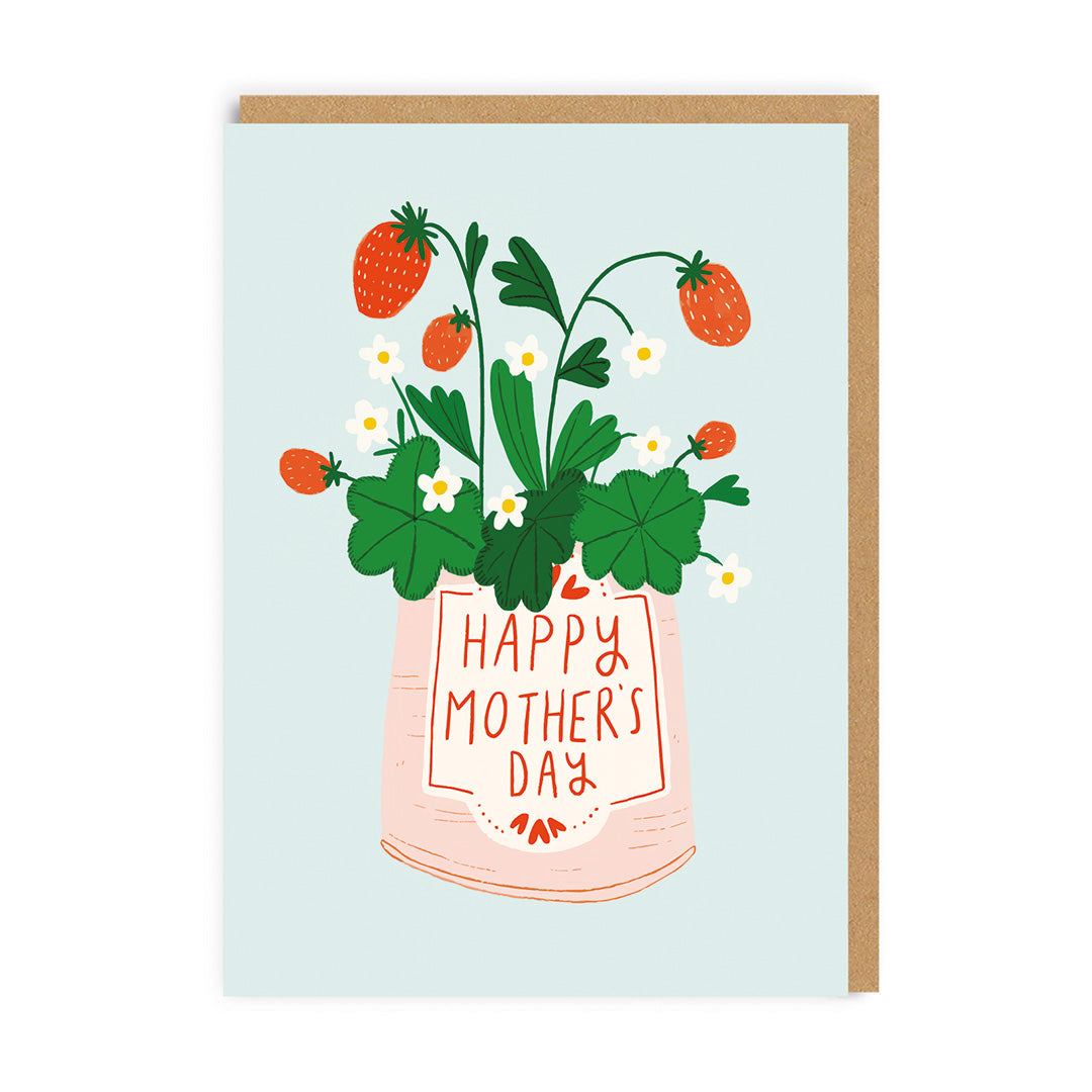 Strawberries Mother's Day Card