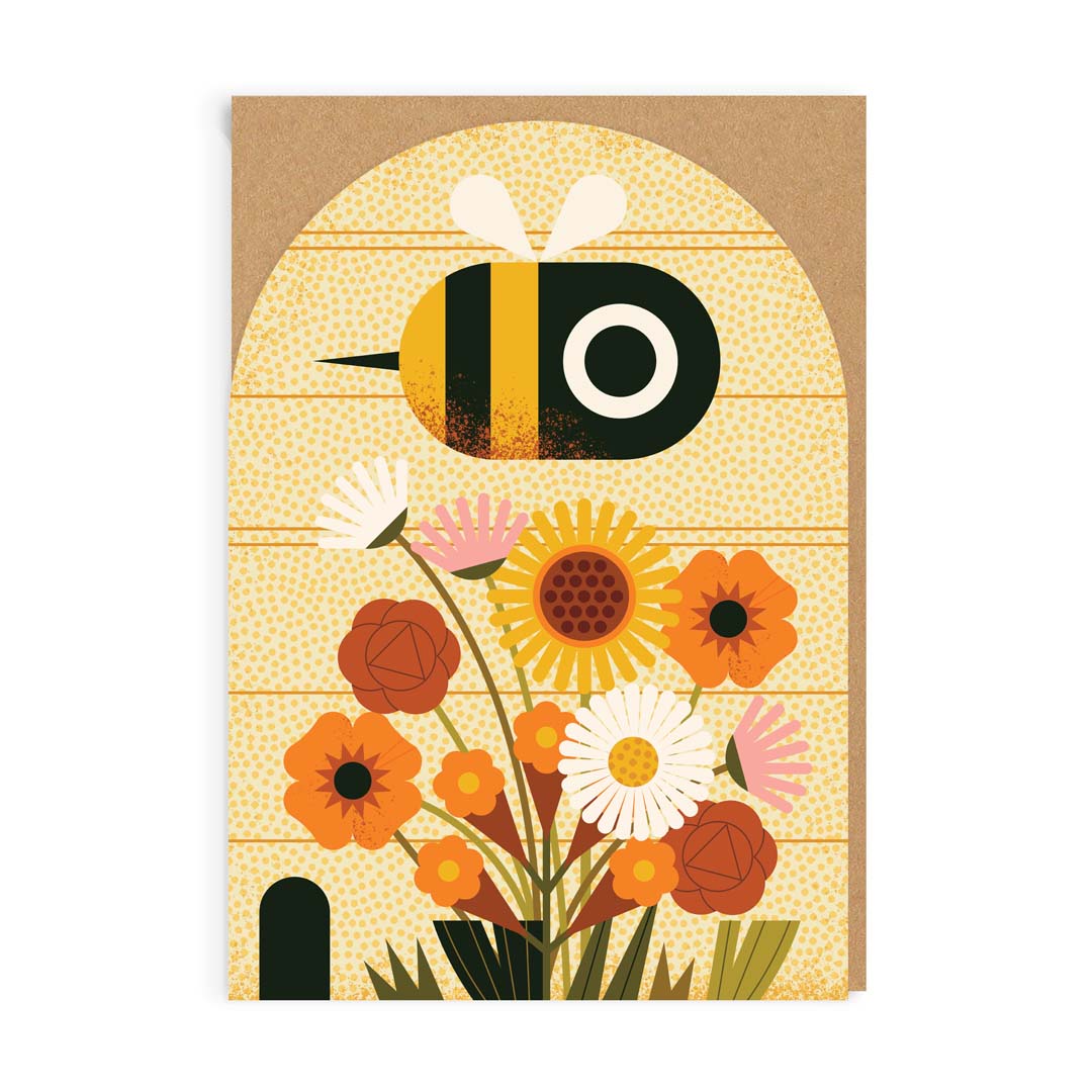 Birthday Bee Greeting Card