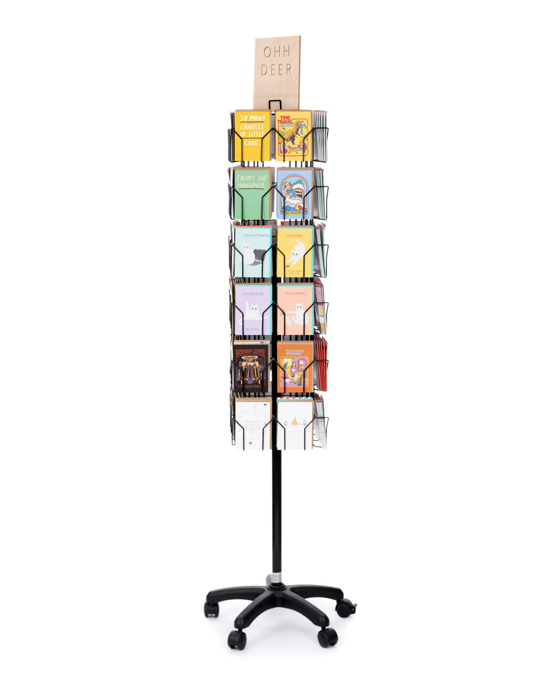 48 Pocket Greeting Card Spinner (POS01)