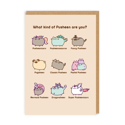What Kind Of Pusheen Are You? Greeting Card