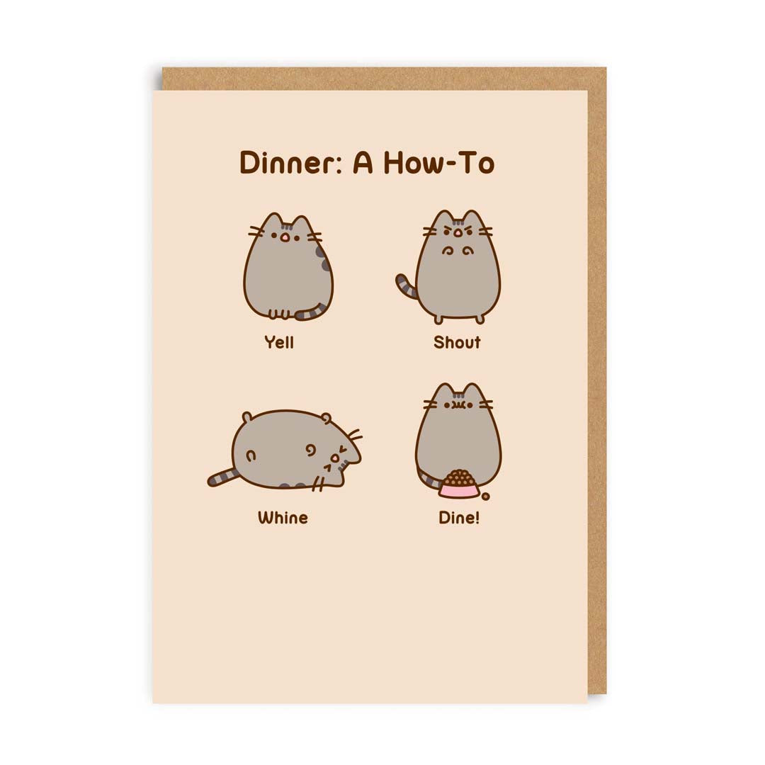 Dinner: A How To Greeting Card