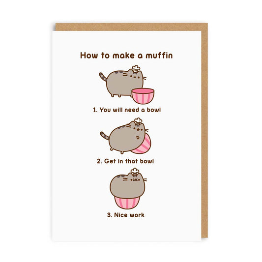 How To Make A Muffin Greeting Card