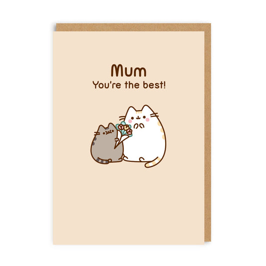 Mum You're The Best! Greeting Card